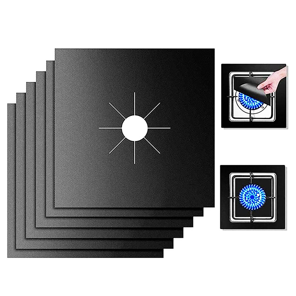 Commercial Kitchen Warmer - 4 Piece Gas Stove Protector Cooker