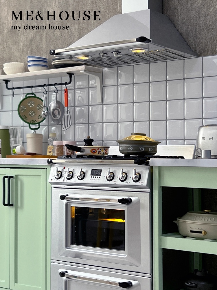Commercial Kitchen Warmer - 1:6 Alloy Stove Oven Range Hood