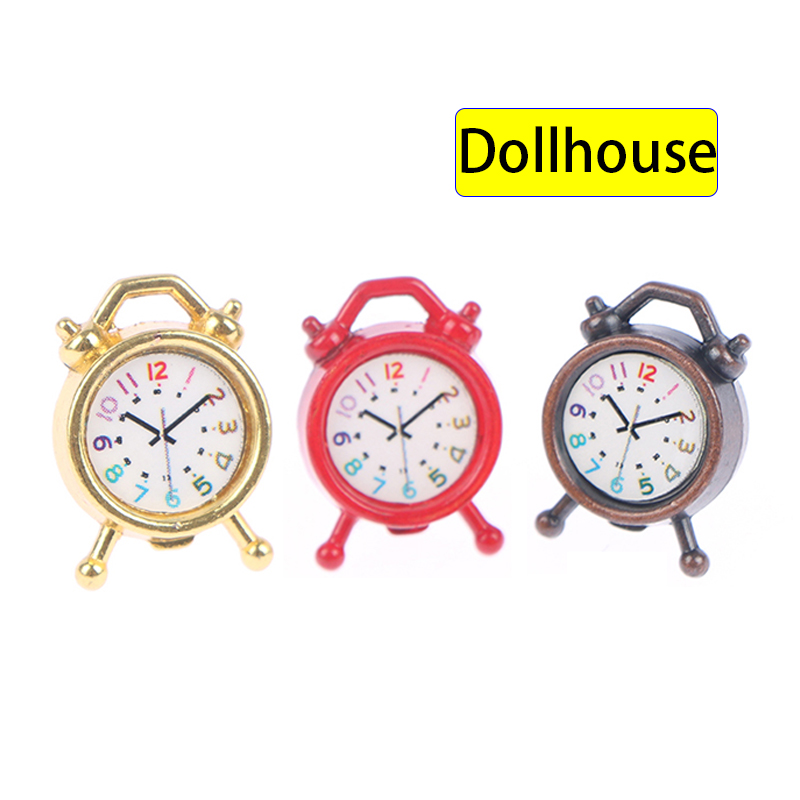Commercial Kitchen Setup - 1PC 1:12 Scale Alarm Clock Doll