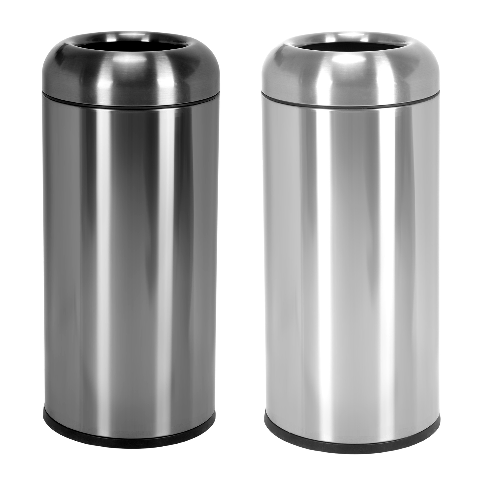 Commercial Kitchen Trash Can - 16 Gallon Open Top Tall Trash