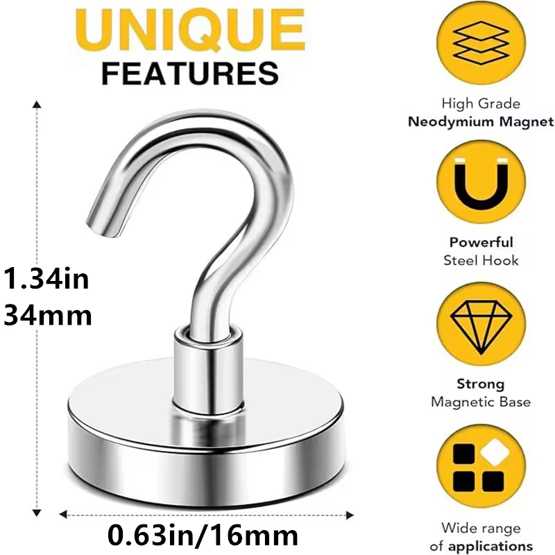 8Colors 16mm Heavy Duty Magnet - огляд і ціна Commercial Kitchen Fridge