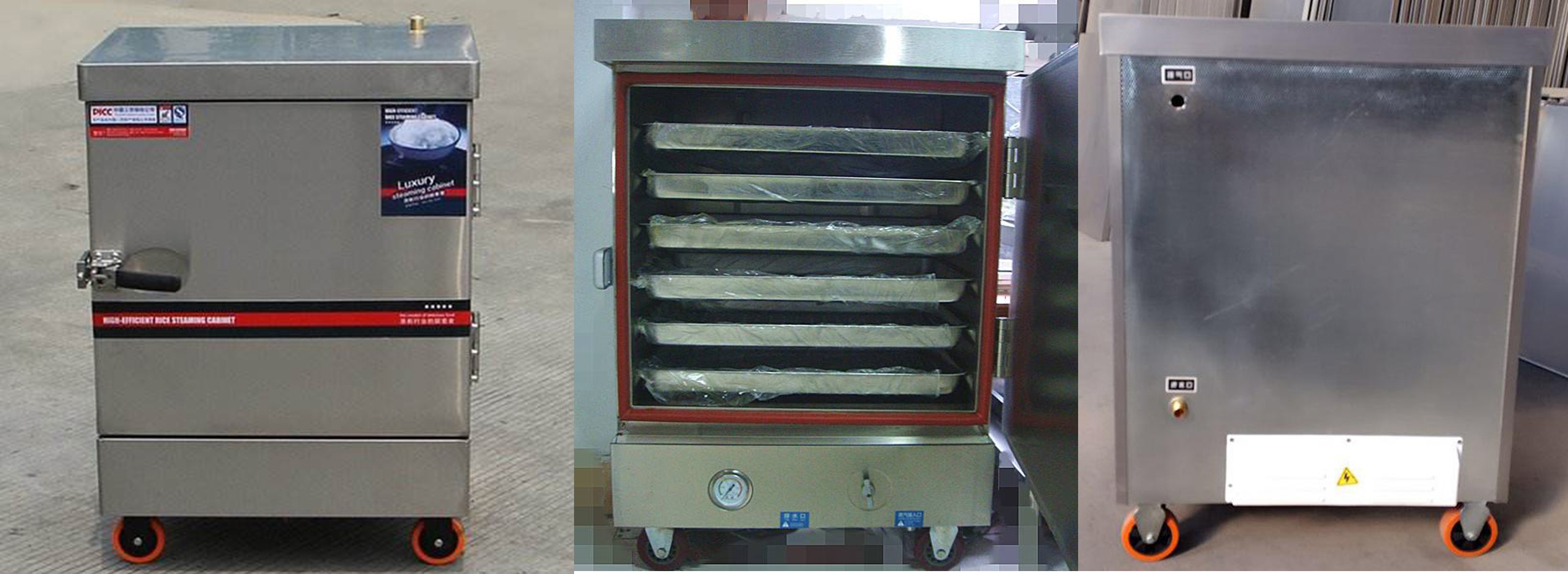 Commercial Stainless Steel Int - огляд і ціна Commercial Steamer Cabinet