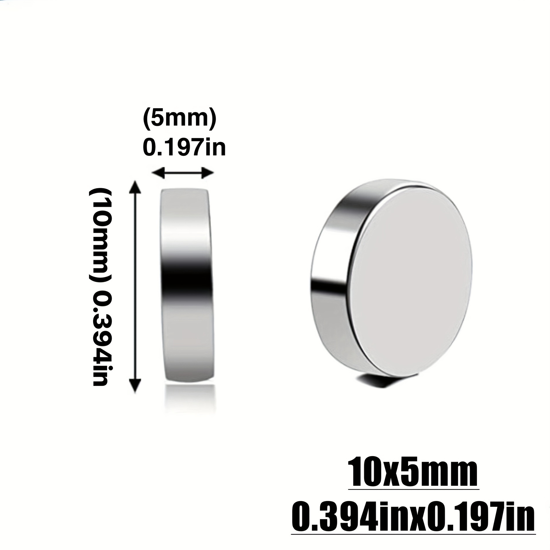 10pcs 10x5mm Magnets – Round F - огляд і ціна Commercial Kitchen Fridge