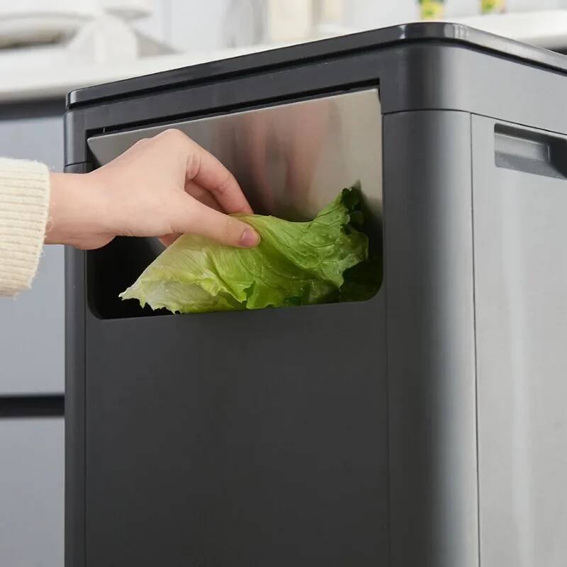 Food Plastic Waste Bins Anti O - огляд і ціна Commercial Kitchen Trash Can