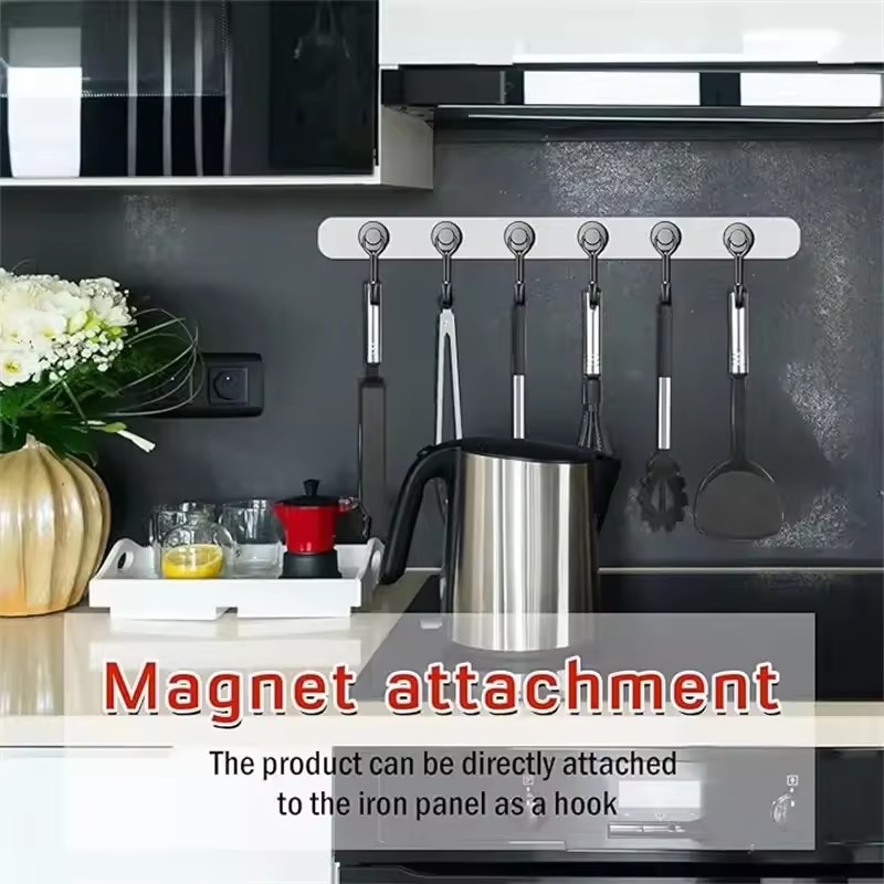 20mm Black Silver No-drill Mag - огляд і ціна Commercial Kitchen Fridge