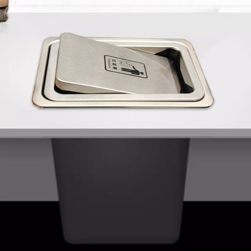 Household Trash Cans Kitchen C - огляд і ціна Commercial Kitchen Trash Can