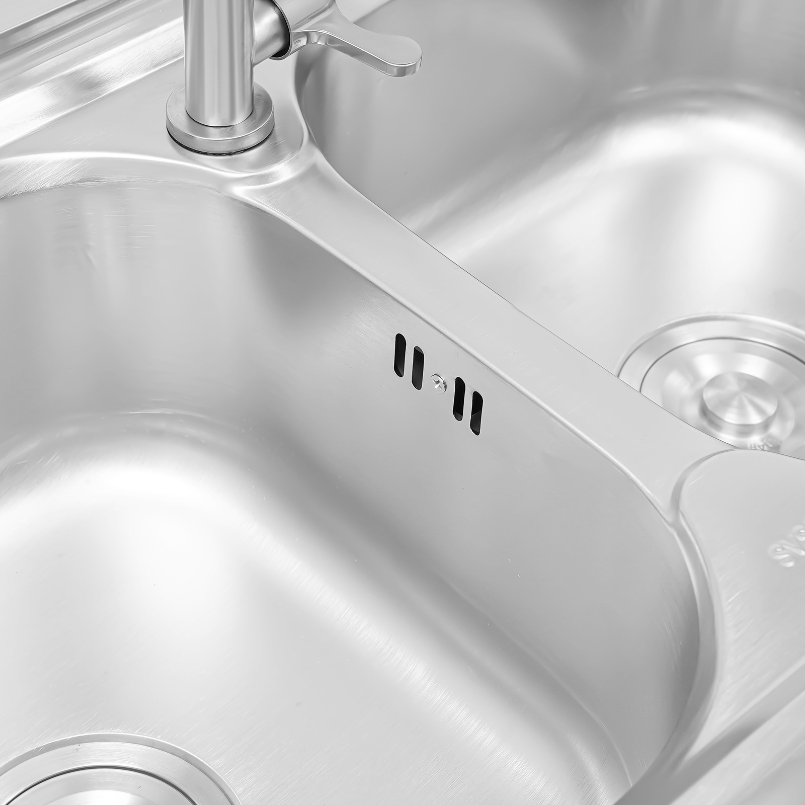 Commercial Sink Double Bowl St - огляд і ціна Commercial Kitchen Taps