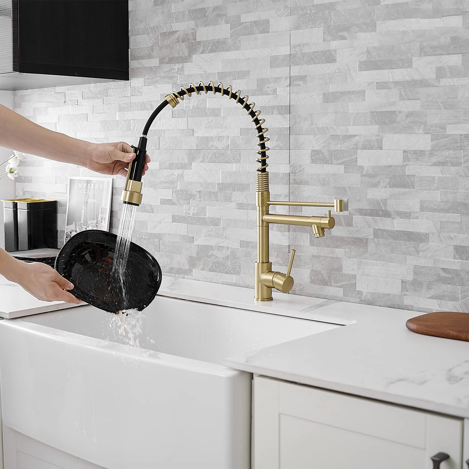 Flexible Kitchen Faucet with P - огляд і ціна Commercial Kitchen Taps