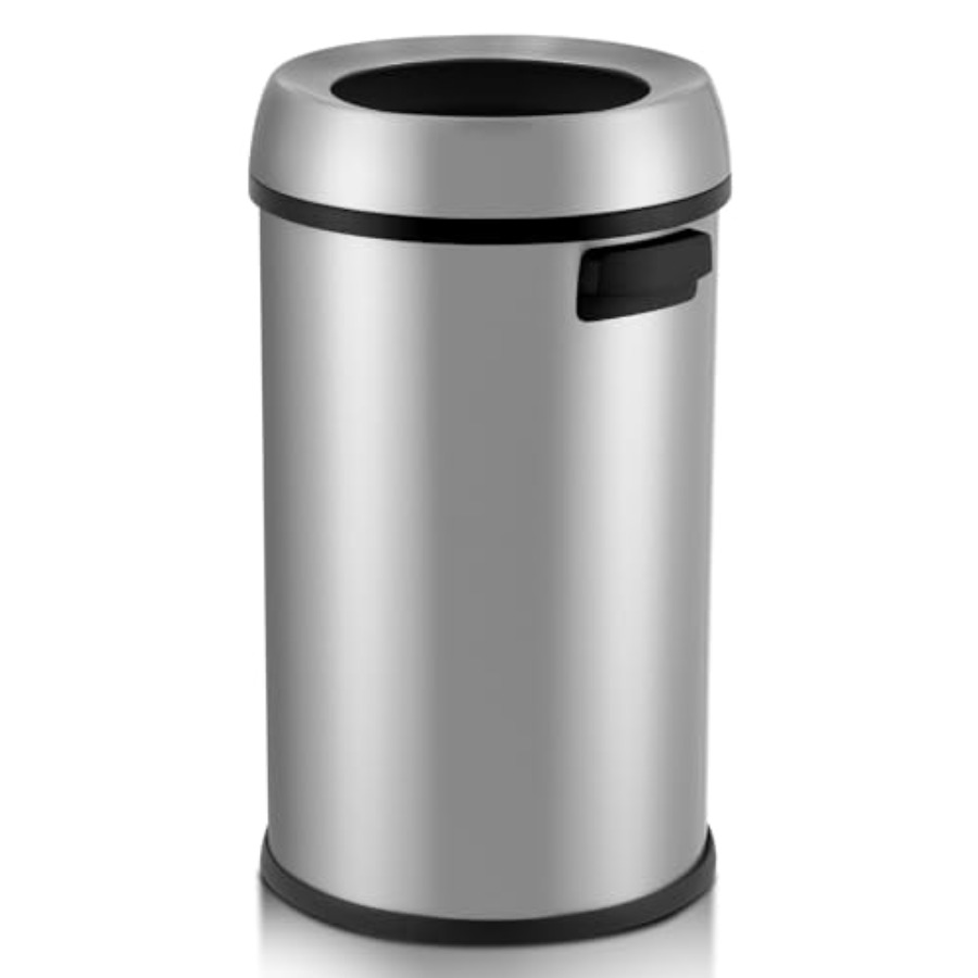 65L/17 Gallon Open Top Trash C - огляд і ціна Commercial Kitchen Trash Can