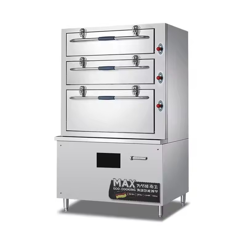 Commercial Electric Gas Rice T - огляд і ціна Commercial Steamer Cabinet