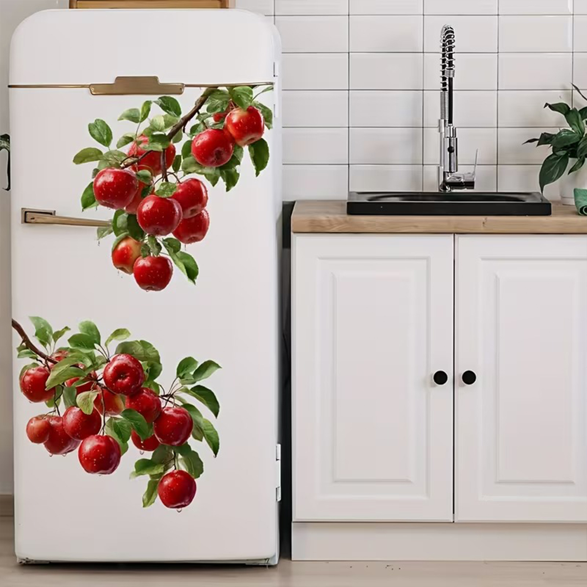 3D Red Apple Refrigerator Magn - огляд і ціна Commercial Kitchen Fridge