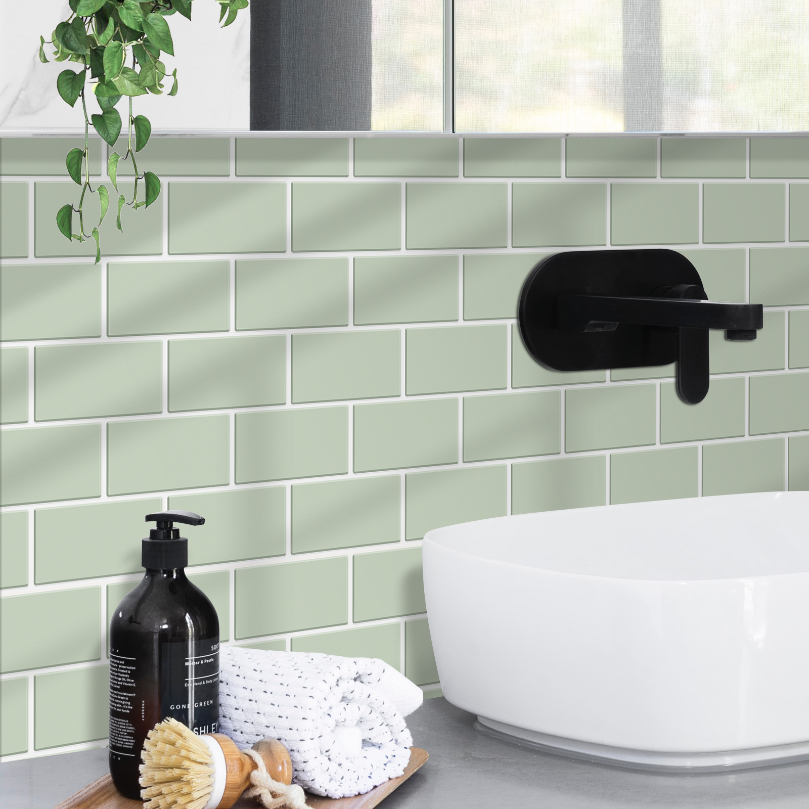 5pcs Subway Design Wall Tile S - огляд і ціна Commercial Kitchen Warmer