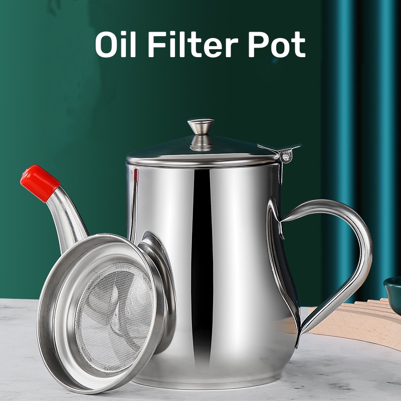Filter Oil Pot Stainless Steel - огляд і ціна Commercial Kitchen Oil Filter
