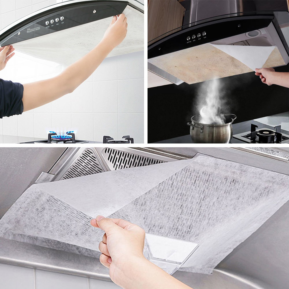 12pcs Disposable Oil-Absorbing - огляд і ціна Commercial Kitchen Oil Filter