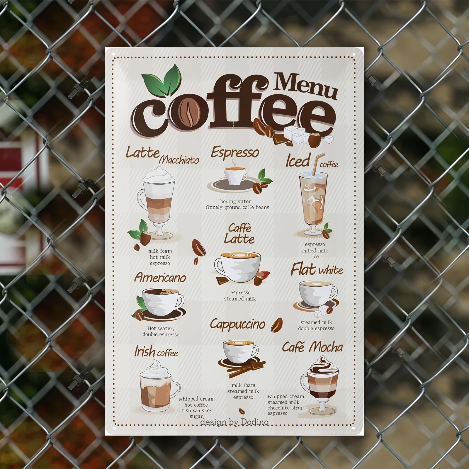 Art Decor Style Coffee Menu Ti - огляд і ціна Commercial Kitchen Setup