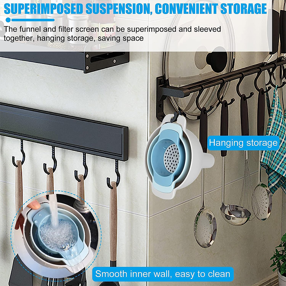 4 in 1 Kitchen Funnels for Fil - огляд і ціна Commercial Kitchen Oil Filter