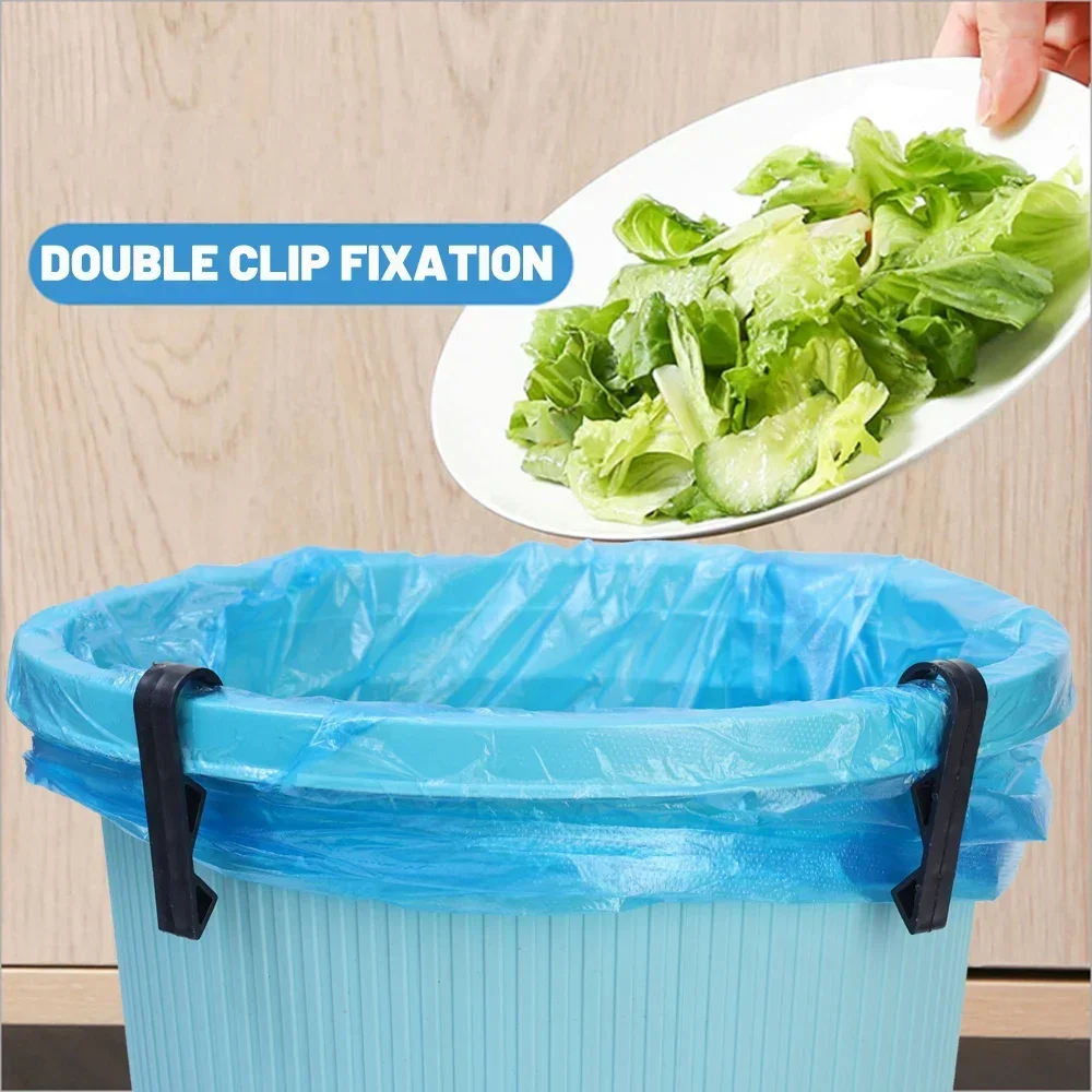 36/2pcs Garbage Bin Fixed Clip - огляд і ціна Commercial Kitchen Trash Can