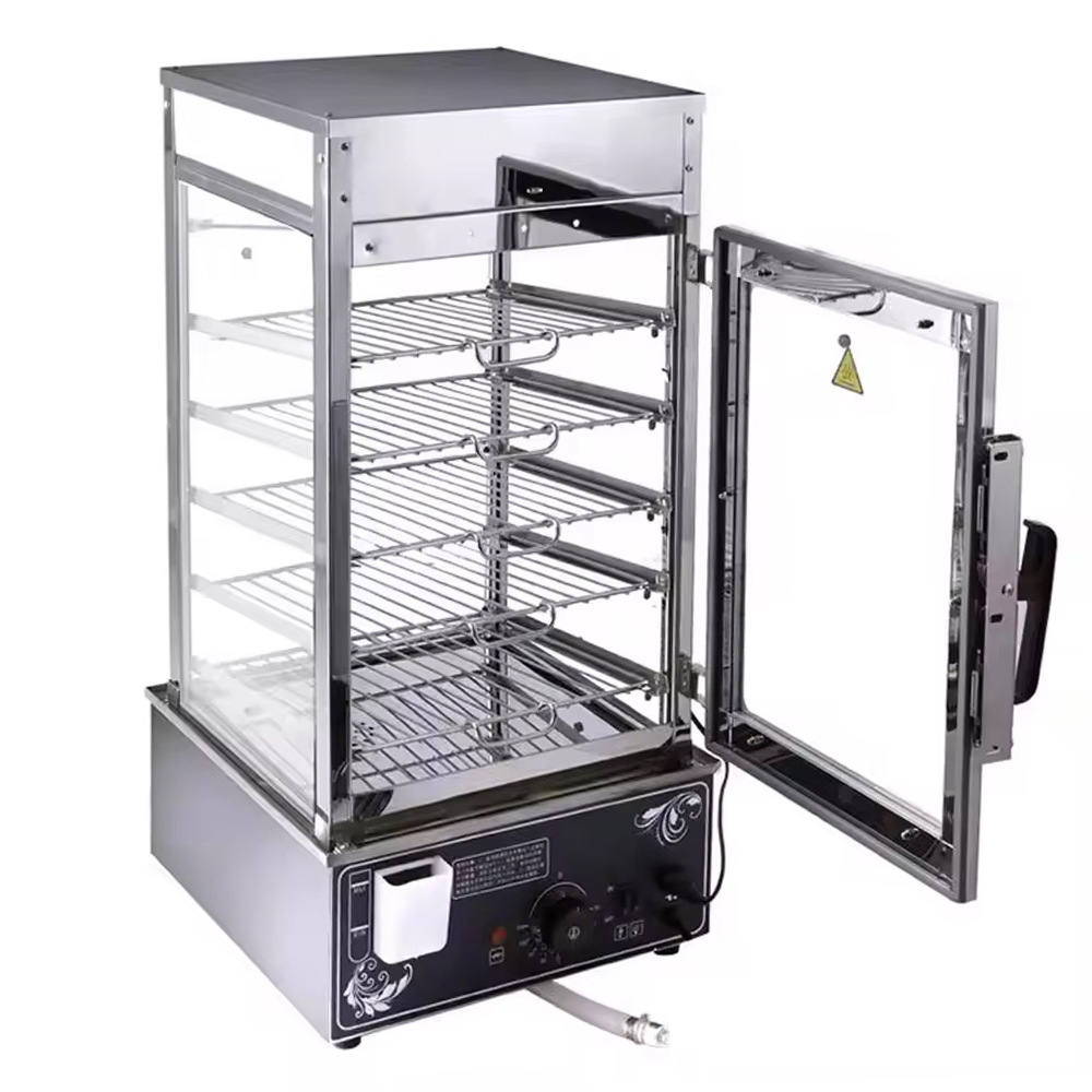 XEOLEO Commercial 5-Layer Elec - огляд і ціна Commercial Steamer Cabinet