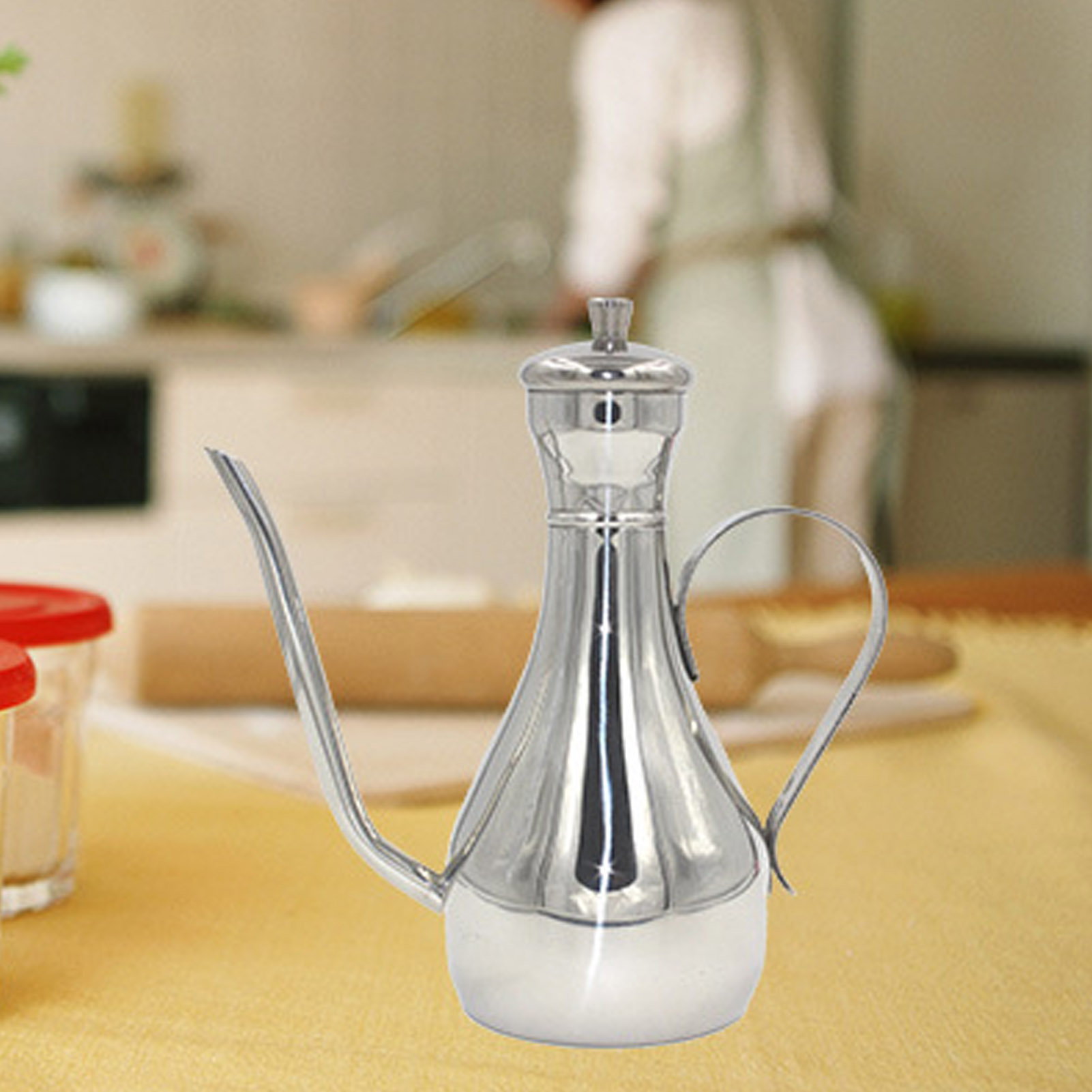 350ml Stainless Steel Oil Disp - огляд і ціна Commercial Kitchen Oil Filter
