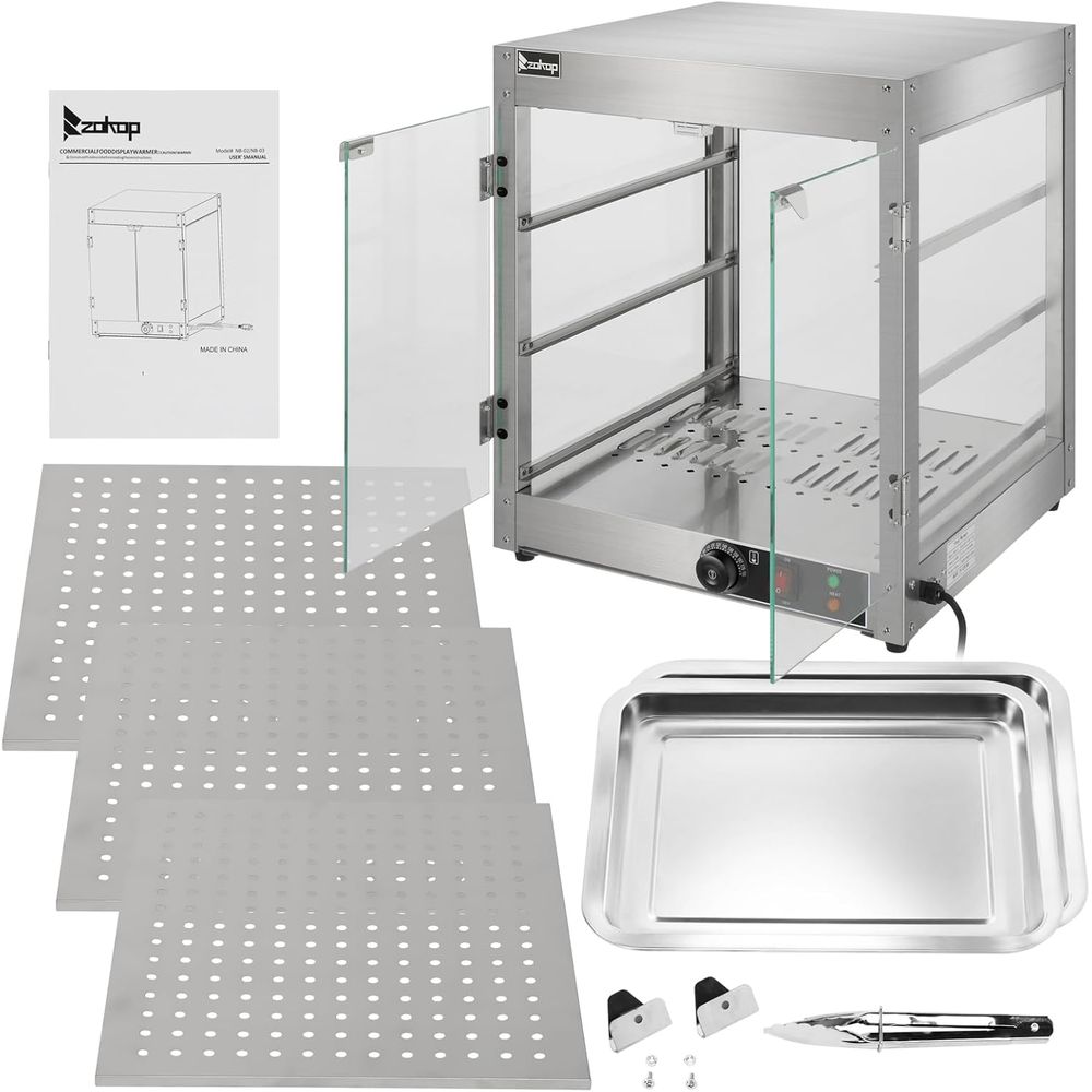 3 Tier Commercial Countertop P - огляд і ціна Commercial Kitchen Warmer