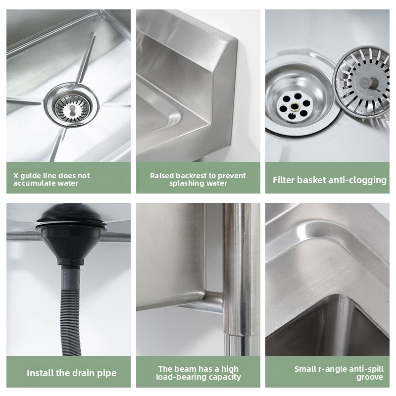 Commercial Grade 304 Stainless - огляд і ціна Commercial Kitchen Taps