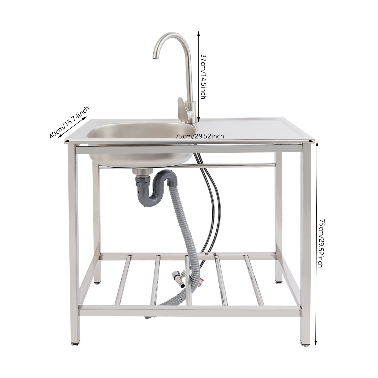 Freestanding Outdoor Kitchen M - огляд і ціна Commercial Kitchen Taps
