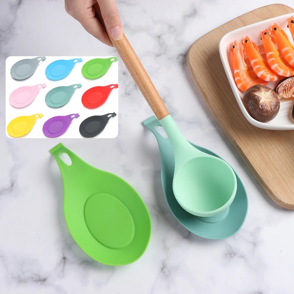 Silicone Heat Insulation Spoon - огляд і ціна Commercial Kitchen Warmer